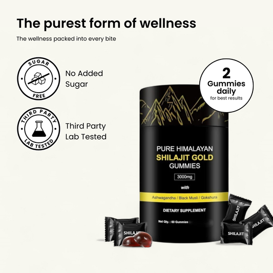 Pure Himalayan Shilajit Gold Gummies
