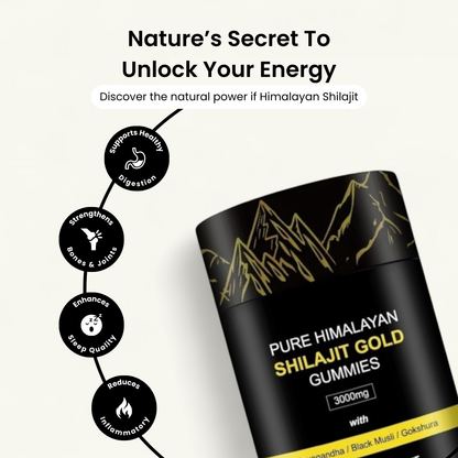 Pure Himalayan Shilajit Gold Gummies